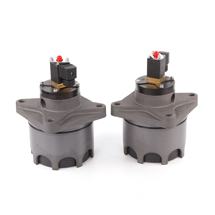 Hautsa kentzeko pultsua solenoide balbula